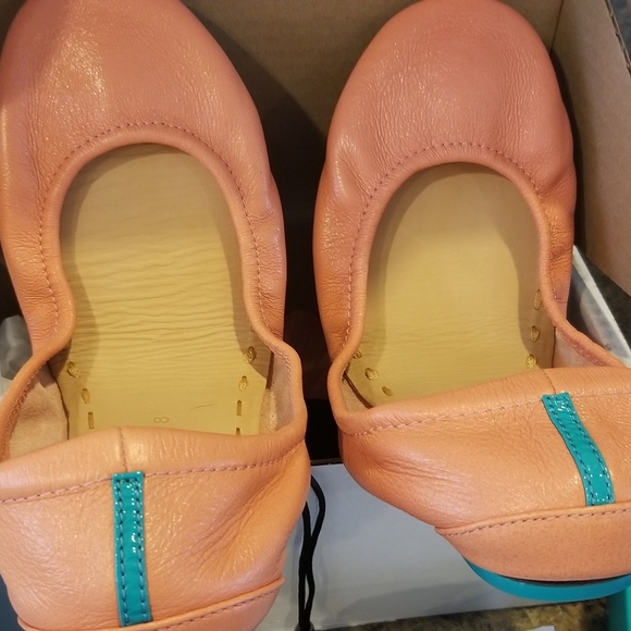 Peach Poppy Tieks - Picture 6 of 6